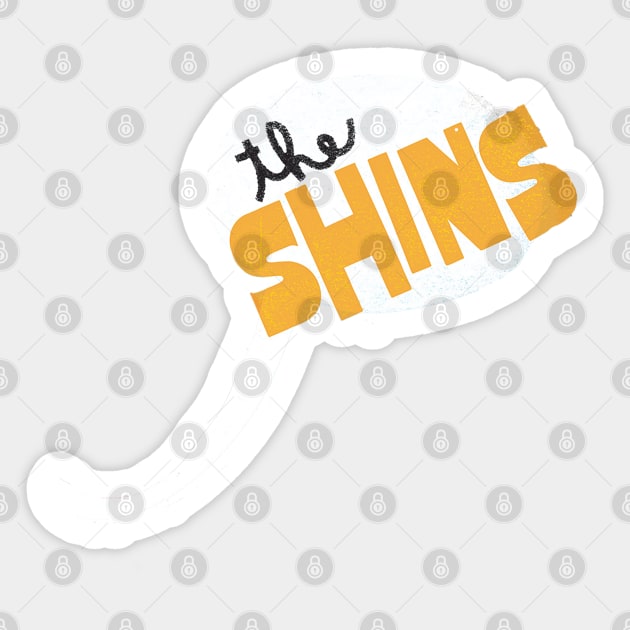 The Shins Sticker by RobinBegins